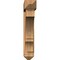 Ekena Millwork Balboa Arts and Crafts Smooth Bracket w/ Offset Brace, Western Red Cedar, 7 1/2"W x 40"D x 40"H BKT0806X40X40BOA03SWR - alternate 2